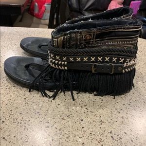 Emonk Ibiza boot sandals size 41